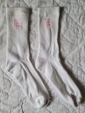 2/$15 🌼 First Health Logo Crew Socks